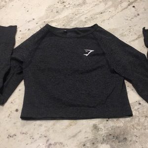 Gymshark long sleeve crop